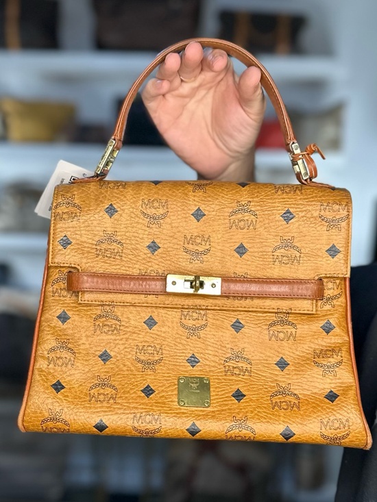 MCM Handbags - MCM TOP HANDLE BAG